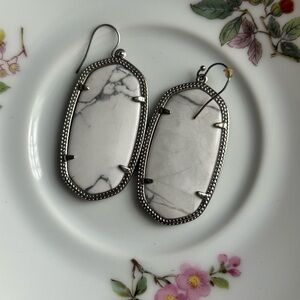 Kendra Scott Danielle Marble and Silver